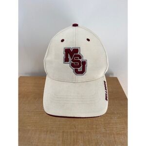 Twins Enterprise Mississippi State Bulldogs MSU Hat Cream Maroon Wool Blend OSFA